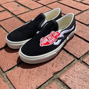 NWT Vans Classic Slip On Black Men’s 7 Women’s 8.5